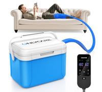 ONLYCARE Ice Machine for Knee After Surgery, Portable Cold Therapy Machine, Ice Therapy Machine with Timer and Quiet Pump, Cold Packs for Ankles and Bra