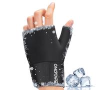 ONLYCARE Wrist Ice Pack Wrap, Soft Gel Hand Ice Pack for Hot & Cold Hand Therapy, Hand & Thumb Freeze Sleeve for Carpal Tunnel Pain Relief, Tendonitis, Swelling, Bruises, Sprains(Fits Left & Right)