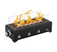 Onlyfire 18 Inch Tabletop Gas Fire Pit with Hose & Lava Rocks, 3.2 kW