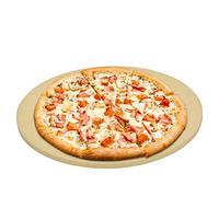 Onlyfire φ38cm Round Pizza Stone for Oven, Cordierite Baking Stone for Gas Grill, Charcoal Grill, Kamado, Fits Weber Gourmet BBQ System