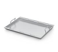Onlyfire Flat Top Griddle Plate for Weber Spirit I&II 300 Series Gas Grills | Stainless Steel Full-Size Griddle Insert with Detachable Handle for Spirit 400 Series Gas Grills, Replacement for Weber 6787