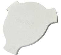 onlyfire Pizza Stone Heat Deflector for Large Big Green Egg and Char-Griller AKORN Kamado, 17 12-inch