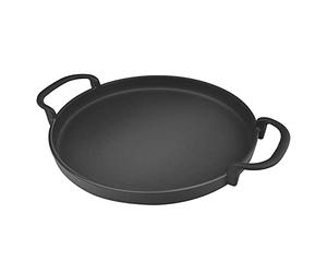 Onlyfire Round Cast Iron Griddle Grill Pan for Weber 7421 Gourmet BBQ System, Replacement for 57CM Weber Charcoal Kettle Grills