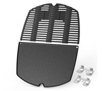 Onlyfire Set of Griddle Plate and Grill Grate for Weber Q300&3000 Series