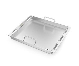 Onlyfire Stainless Steel Griddle Plancha for Weber Genesis E/S/EX/SX/EPX 325 335 425 435 (2022), Cooking Griddle for Weber Genesis II 300&400 Series(Required Additional Weber Crafted Cooking Grate)