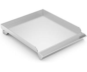 Onlyfire Stainless Steel Side Burner Griddle Plate, Universal BBQ Plancha Flat Top Plate for Most Gas Grills (33CM x 31CM)