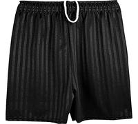 Onlyglobal ND Sports School Shadow Stripe PE Shorts for Adult, XXL UK, Black