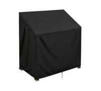 Onlyme Garden Potting Bench Cover Waterproof, 115x51x124cm | 420D Oxford Dustproof UV-resistant, with Handles Buckles Drawstring & Waterproof Strip, for Outdoor Greenhouse Workbench