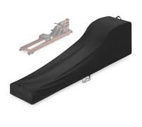 Onlyme Rowing Machine Cover Waterproof, 420D Oxford Fabric Cover with Windproof Buckle & Drawstring for Indoor Outdoor, Dustproof UV Resistant Fitness Equipment Cover for Home Gym,110x52x25/45cm
