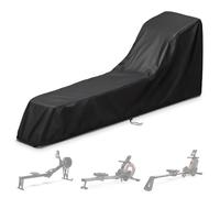 Onlyme Rowing Machine Cover Waterproof, Fitness Equipment Cover for Concept 2 Rowing Machine, Indoor Outdoor Dustproof Rowing Machine Covers for Home Gym, 241x61x41/102cm