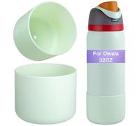 Onlymory Silicone Boot for Owala 32 OZ Water Bottle, Boots for Owala 32OZ Bottle, Protective Sleeve Accessories, Anti-Slip Bottom Protector Bumper (Mint Green, 32 OZ)