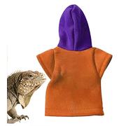 Onlynery Bearded Dragon Hoodie, Adjustable Bearded Dragon Crested Hoodie, Reptile Accessories for Bearded Dragon Crested Chameleon