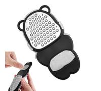 Onlynery Callus Remover for Feet, Fun Stainless Steel Bear-Shaped Grater, Foot File Callus Remover, for Heel Cracked Removal Spa Home Shower Nail Toe Cleaning Rough Hard Dry