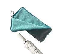 Onlynery Folding Umbrella Storage Bag - Chenille Chenille Towel with Zipper | Super Absorbent Storage Bag, Quick-Drying Umbrella Cover for Foldable Umbrella, Cars, Home