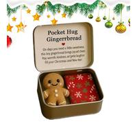 Onlynery Hug Doll - Mini Keepsake Emotional - Cute Christmas Encouragement,for Holiday Good Luck Care Coworkers Appreciation Valentines Women Men Lovers Kids Friend Adults