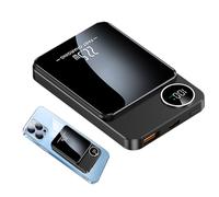 Onlynery Magnetic Battery Pack - 22.5W Wireless Charger - 10000mAh Slim Fast Charge LCD Display High Capacity Magnetic Bank For Most Phone Types