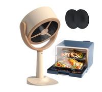 Onlynery Portable Extractor Fan Kitchen - Portable Extractor Fan - Cooker Hoods - Small Tabletop Range Hood | 125 Degree Adjustable Cleaning Supplies For Hot Pot, Indoor Dinner, Barbecues