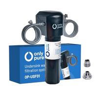 OnlyPure Under Sink Drinking Water Filter System, 3 Years or 22K Ultra High Capacity NSF/ANSI 42 Certified, Direct Connect Under Counter, 0.5 Micron Removes 99.99% Chlorine Odor USA Tech