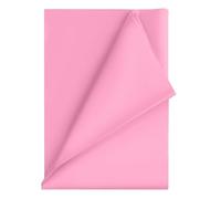 ONLYQIQIU 20 Sheets Pink Tissue Paper for Wrapping Gifts, 50X75CM Gift Packaging/Kids DIY Arts & Crafts, Christmas Baby Shower Wedding Birthday Party Decorations