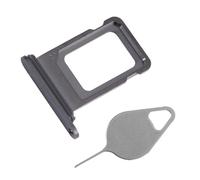 OnlyTech - Blue Titanium SIM Tray with Extractor and Gasket Replacement for iPhone 15 Pro and 15 Pro Max