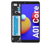 OnlyTech - Complete LCD Screen with Assembled Frame Replacement for Samsung Galaxy A01 Core (SM-A013F)