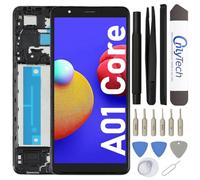 OnlyTech - Complete LCD Screen with Assembled Frame Replacement for Samsung Galaxy A01 Core (SM-A013F) with 15 Tools Repair Kit