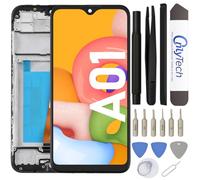 OnlyTech - Complete LCD Screen with Assembled Frame Replacement for Samsung Galaxy A01 (SM-A015F) with 15 Tools Repair Kit
