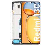 OnlyTech - Complete LCD Screen with Assembled Frame Replacement for Xiaomi Redmi 13C/ Poco M6 5G