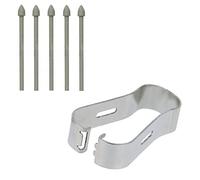OnlyTech - Galaxy S21 Ultra, S22 Ultra and S23 Ultra Pack of 5 Replacement Tips for Samsung S-Pen Stylus - White