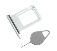 OnlyTech - Green SIM Tray with Replacement Extractor for iPhone 15 and 15 Plus
