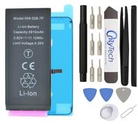 OnlyTech - Premium Replacement Battery for iPhone 7 Plus - Capacity 2900mAh, identical quality (TI Chip) - Kit 15 Tools and Screen Adhesive Included