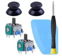 OnlyTech - Set of 2 ALPS EL1 Analog Joysticks + Replacement Sticks for PS4 / PS4 Pro / PS4 Slim DualShock 4 Controller - With Tools