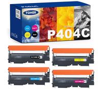 ONLYU Compatible Samsung CLT-P404C CLT P404C Toner Cartridge Replacement for Samsung C430W Toner for Samsung Xpress SL C430W C430 C480FW C480W C480 C48X C43X CLT K404S CLT-Y404S Toner(4-Pack)