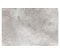 OnlyWow© Dining Table Placemats 18″x12″ / 45x30 cm Wipeable Placemat Small Place Mats 1 piece Non Stick Mat Dinning Matts Anti Slip Concrete - Gray