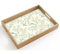 OnlyWow© Dinner Tray Serving Platter Decorative Food Trays Drinks Kitchen