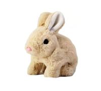Onmargeen Bunby - My Realistic Bunny Toy, Vitality Bliss Bunny with Sounds and Movements (Brown)