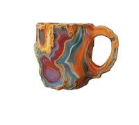 Onmargeen Mineral Crystal Coffee Mug, 300ml, Multicolor, Cylindrical, Home & Kitchen