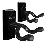 Onmiwod Guitar Wall Mount 2 Pack, Real Hardwood Guitar Hanger, U-Shaped Guitar Wall Hanger Mount, Guitar Holder Hook Stand for Acoustic, Electric Guitar, Banjo, Bass, Gift for Guitar Player Men Boy