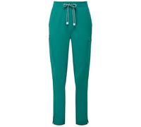 ONNA BY PREMIER Relentless Stretch Women Cargo Pants, 4-Way Stretch for Easy Movement, Scrub Bottoms Women, Breathable Fabrics, Easy Care, Professional Activewear, Colour Clean Green Size M