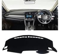 ONNAT Car Dashboard Cover Dash Mat Sun Shade Pad Dash Board Carpet,For Honda Civic X 10 MK10 10th Gen 2016-2020,Car Centre Console Dashboard Cover Mat
