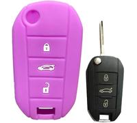 ONNAT Silicone Key Case Car Lock Key Cover,for Opel Corsa D F A Grandland X Crossland Combo C Case for Citroen C4 Cactus C5