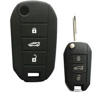 ONNAT Silicone Key Case Car Lock Key Cover,for Opel Corsa D F A Grandland X Crossland Combo C Case for Citroen C4 Cactus C5