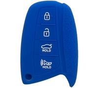 ONNAT Silicone Protective Car Key Fob Case, for Hyundai Grand SantaFe Solaris Ix35 Ix45 Accent Elantra Santa Fe, Car Key Key Cover
