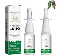 OnNature Organic Herbal Lung Cleanse & Repair Nasal Spray PRO,Lung Detox Herbal Cleanser Spray,HerbalLungs Cleansing Sprays,Nasal Sprays to Relieve Nasal Congestion (2 Pcs)