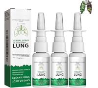 OnNature Organic Herbal Lung Cleanse & Repair Nasal Spray PRO,Lung Detox Herbal Cleanser Spray,HerbalLungs Cleansing Sprays,Nasal Sprays to Relieve Nasal Congestion (3 Pcs)