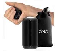 ONO Roller - Handheld Fidget Toy for Adults | Help Relieve Stress, Anxiety, Tension | Promotes Focus, Clarity | Compact, Portable Design (Junior Size/Aluminum, Black)