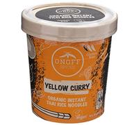 ONOFF Thai Instant Rice Noodles Yellow Curry, Organic, 75 g