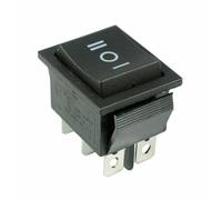 OnOffOn Large Black Rectangle Rocker Switch 6-Pin 25 * 32mm Onoffon Large Thank you Manual measurement please allow 1-10mm error Thanks for your understanding