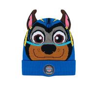 ONOMATO! Paw Patrol Chase Kids Boys Beanie Winter Hat with Ears, Blue, One Size