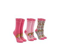 ONOMATO! Paw Patrol Skye Children's Girls Socks Set 3 Pairs, multicoloured, 27-30